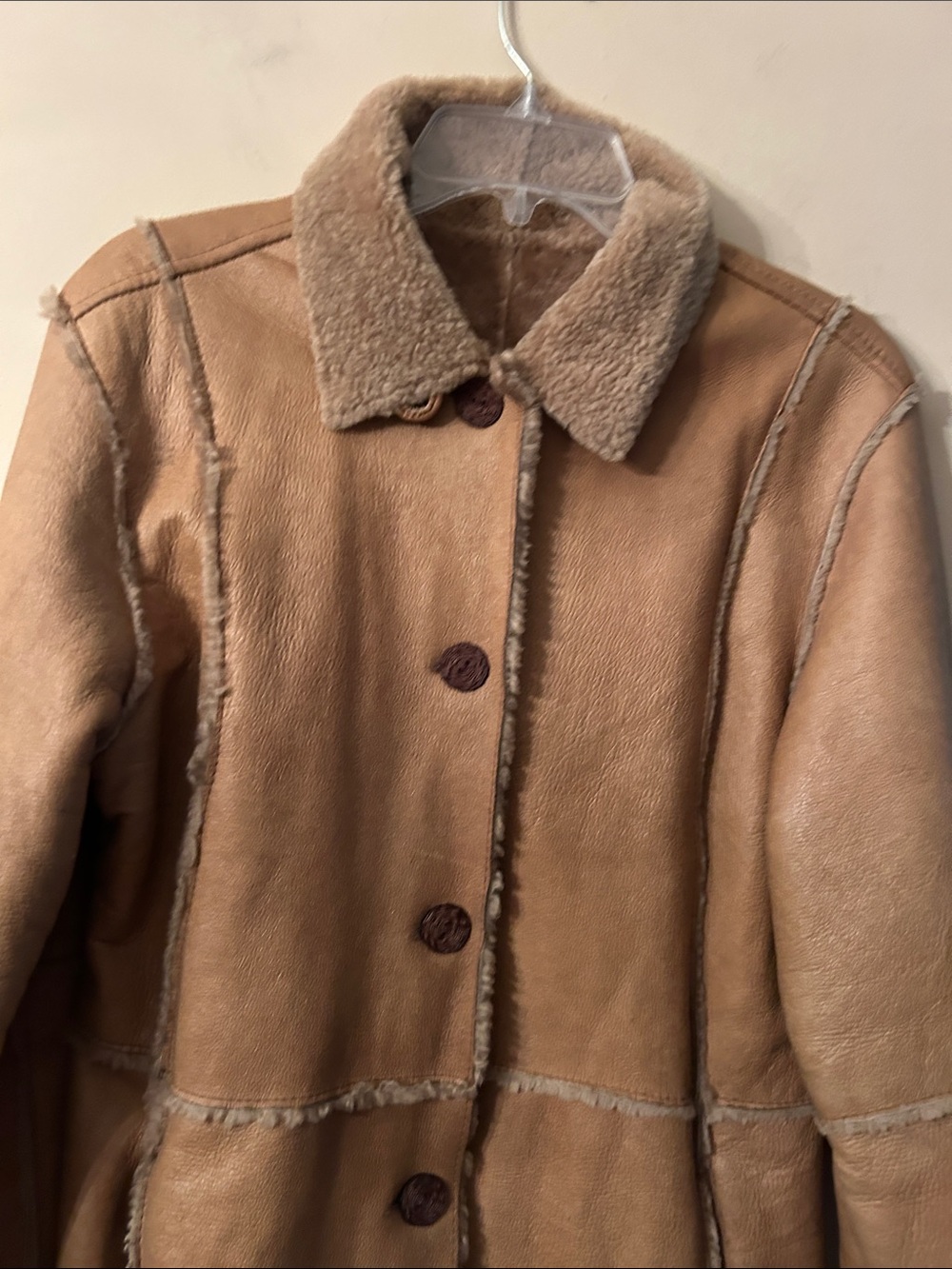 Shearling Women’s Jacket- Size Small- - Picture 3 of 8